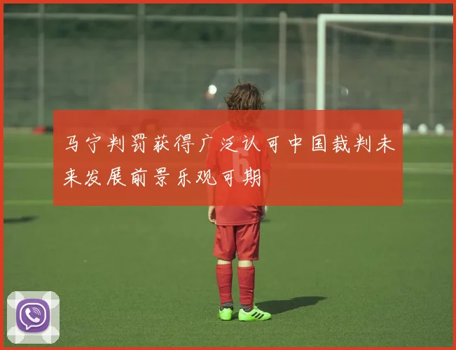 马宁判罚获得广泛认可中国裁判未来发展前景乐观可期